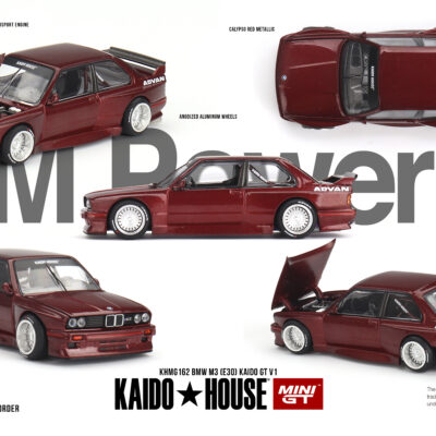 KAIDOHOUSE x MINI GT BMW M3 (E30) Kaido GT V1
