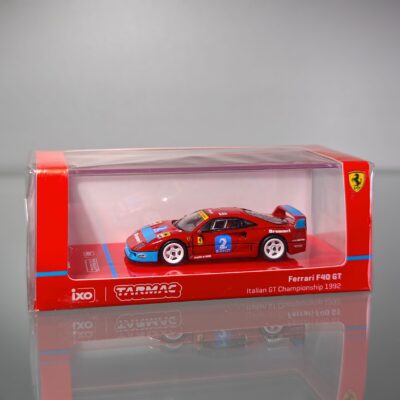 Tarmac Works X iXO Models Ferrari F40 GT Italian GT Championship 1992 #2