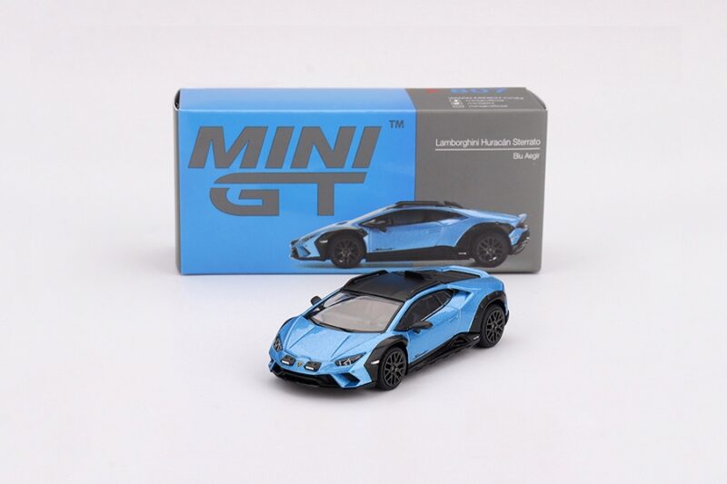 Mini GT Lamborghini Huracán Sterrato Blu Aegir
