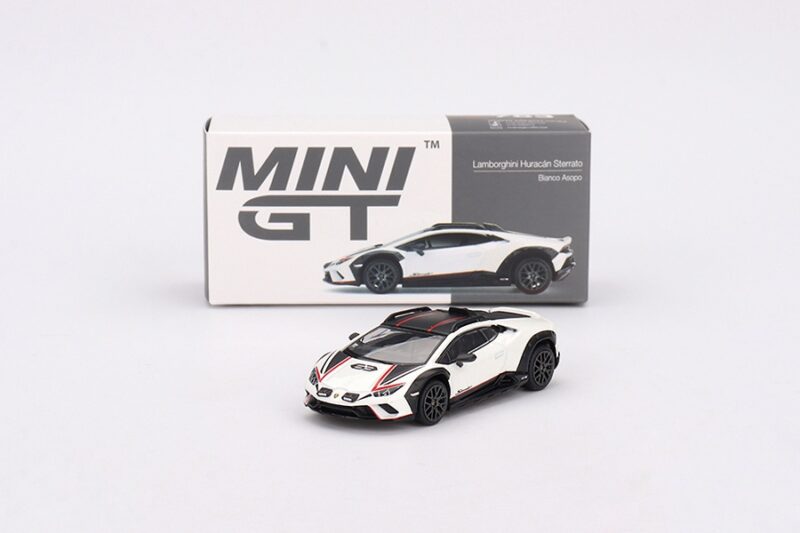 Mini GT Lamborghini Huracán Sterrato Bianco Asopo