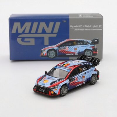 Mini GT Hyundai i20 N Rally1 Hybrid #11 2024 Rallye Monte-Carlo Winner