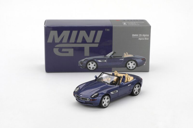 Mini GT BMW Z8 Alpina Alpine Blue