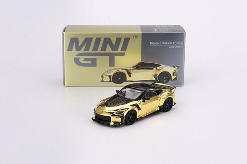 Mini GT Nissan Z VeilSide FFZ400 Gold Chrome