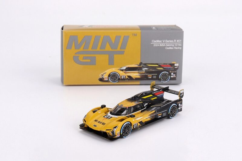 Mini GT Cadillac V-Series.R #01 Cadillac Racing 2024 IMSA Sebring 12 Hrs