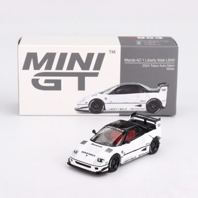 Mini GT Mazda AZ-1 Liberty Walk LB40 White 2024 Tokyo Auto Salon
