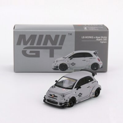 Mini GT Abarth 595 LB-WORKS x Abas Works Fighters