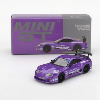 Mini GT Toyota Supra (A80) Top Secret GT-300 Top Secret Purple