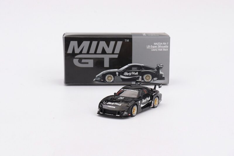 Mini GT MAZDA RX-7 LB-Super Silhouette Liberty Walk Black(Açıq qutu)