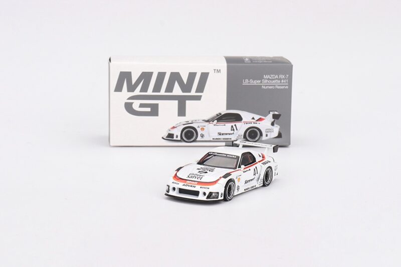 Mini GT MAZDA RX-7 LB-Super Silhouette #41 Numero Reserve