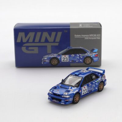 Mini GT Subaru Impreza WRC99 #23 2000 Acropolis Rally