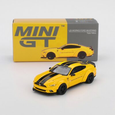 Mini GT LB-WORKS FORD MUSTANG Triple Yellow