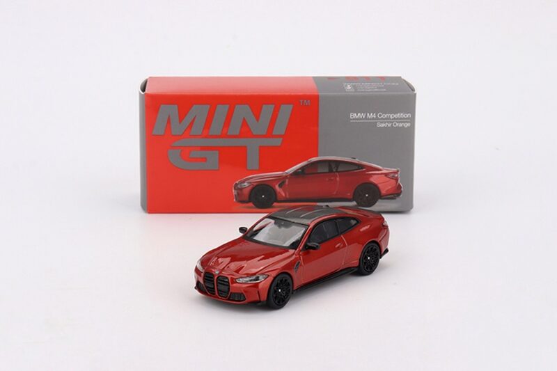 Mini GT BMW M4 Competition (G82) Sakhir Orange