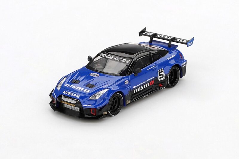 Mini GT LB-Silhouette WORKS GT NISSAN 35GT-RR Ver.2 Blue