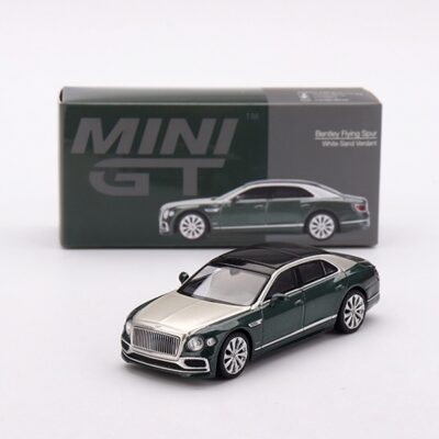 Mini GT Bentley Flying Spur White Sand Verdant