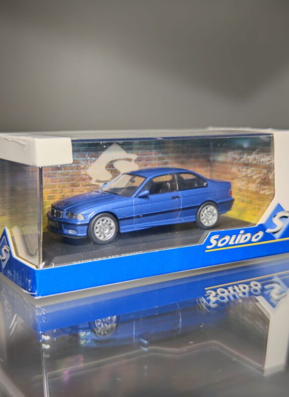 1/43 Solido BMW E36 Coupé M3 – Estoril Blue – 1999