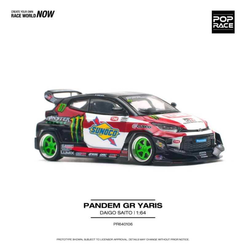 Pop Race Pandem TOYOTA GR Yaris Daigo Saito