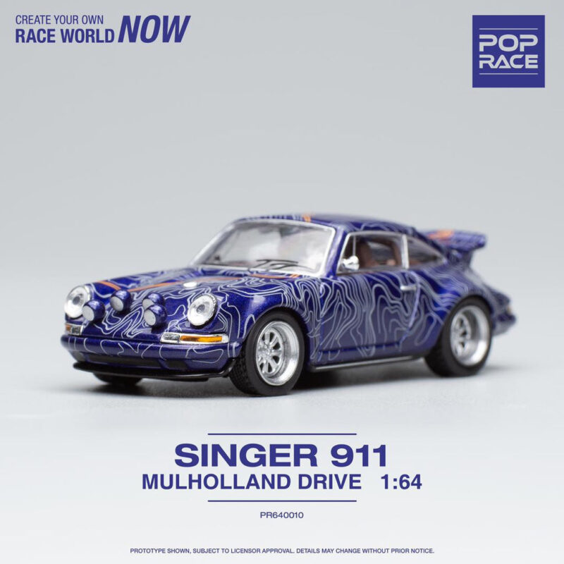 Pop Race Porsche 911 Singer Mulholland Drive