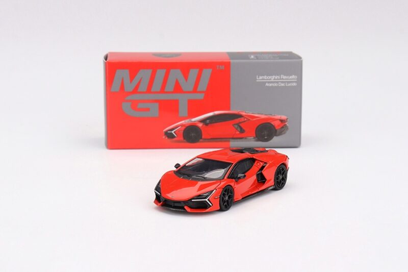 Mini GT Lamborghini Revuelto Arancio Dac Lucido