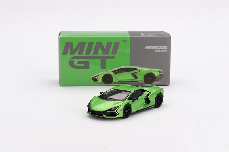 Mini GT Lamborghini Revuelto Verde Selvans