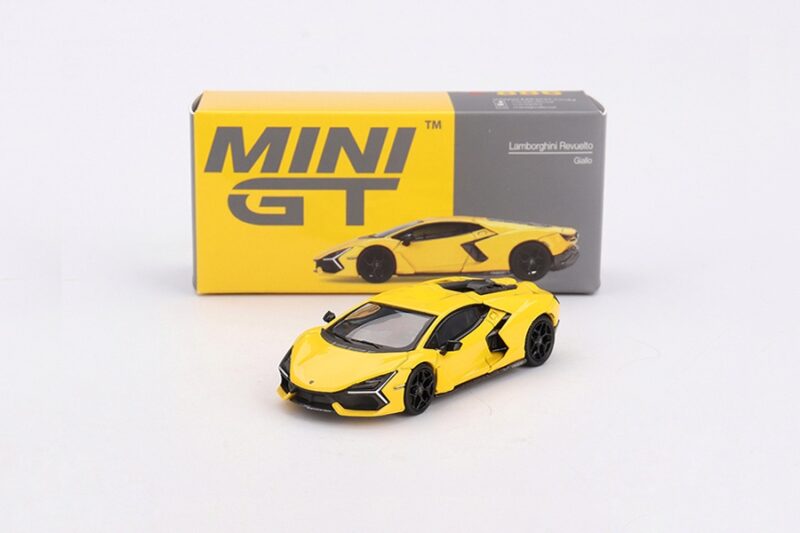 Mini GT Lamborghini Revuelto Giallo