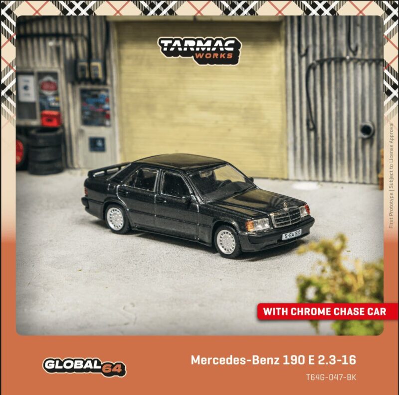 Tarmac Works Mercedes-Benz 190 E 2.3-16 Blue-Black metallic