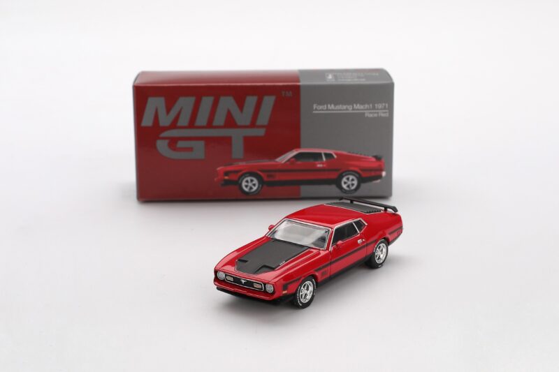 Mini GT Ford Mustang Mach1 1971 Race Red