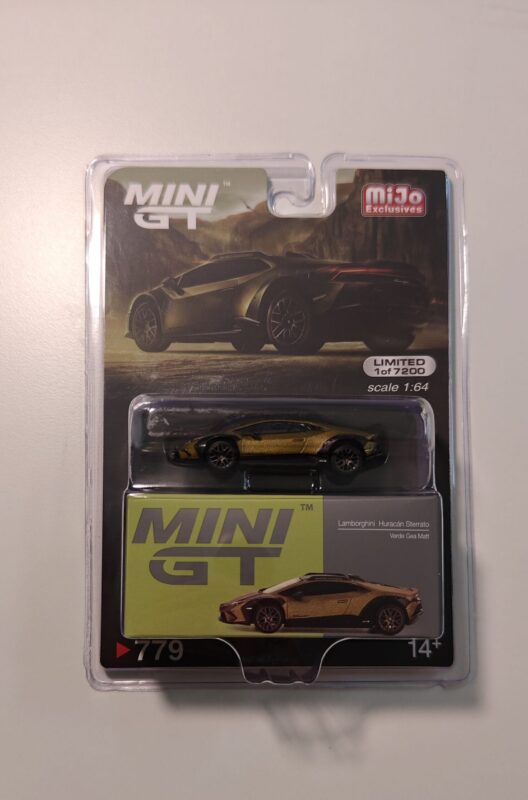 Mini GT Lamborghini Huracán Sterrato Verde Gea Matt Mijo Exclusive
