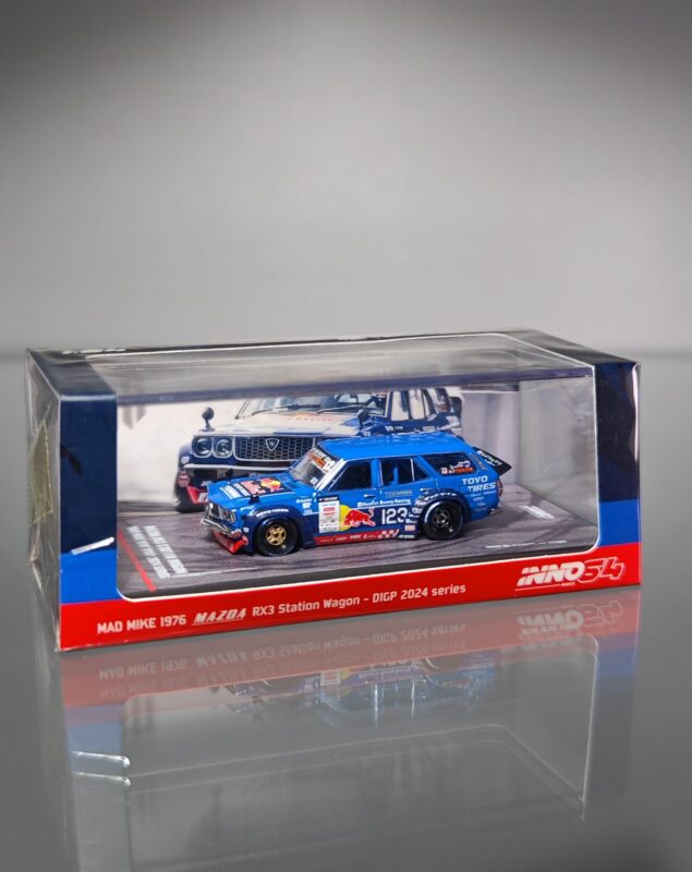 INNO64 Mazda RX-3 Station Wagon MAD MIKE D1GP Series 2024