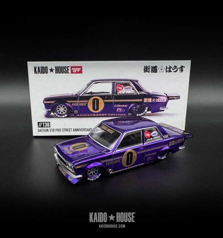 KAIDOHOUSE X MINI GT Datsun 510 Pro Street Anniversary Edition