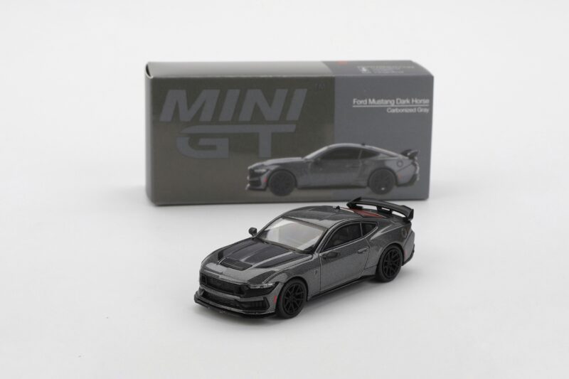Mini GT Ford Mustang Dark Horse 2024 Carbonized Gray