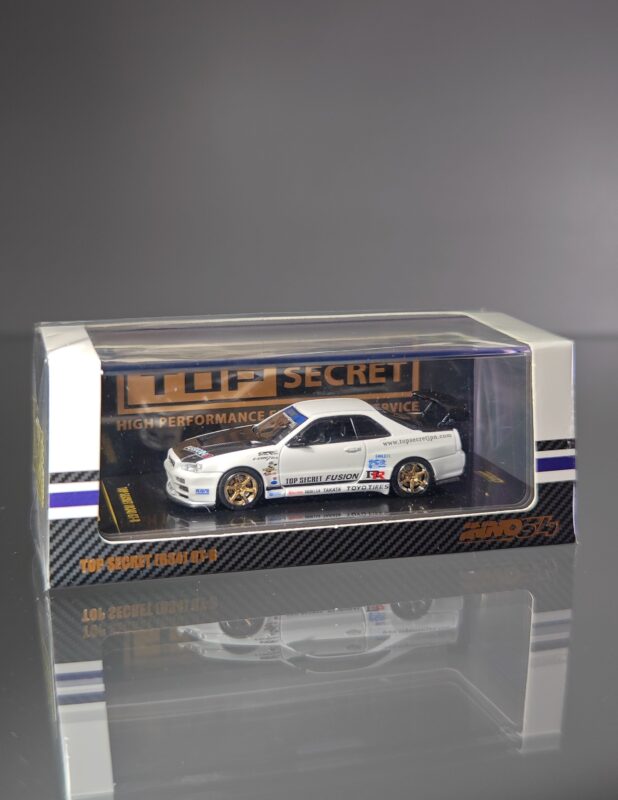 INNO64 Top Secret Nissan GT-R (R34) White