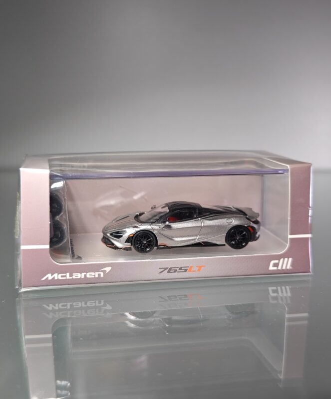 CM Model Mclaren 765LT Silver Gray