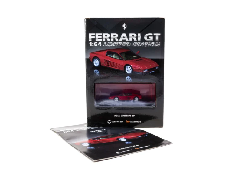 CENTAURIA x IXO COLLECTIONS FERRARI GT Magazine ASIA EDITION - FERRARI TESTAROSSA 1984