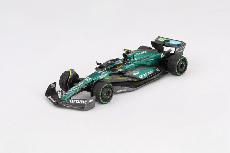 Mini GT Aston Martin AMR24 #14 Fernando Alonso 2024 F1 2024 Canadian GP