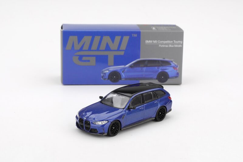 Mini GT BMW M3 Competition Touring Portimao Blue Metallic RHD